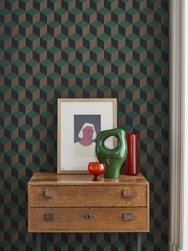 Geometric 3D wallpaper 220358, Inspire, BN Walls