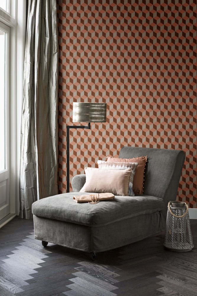 Geometric 3D wallpaper 220357, Inspire, BN Walls
