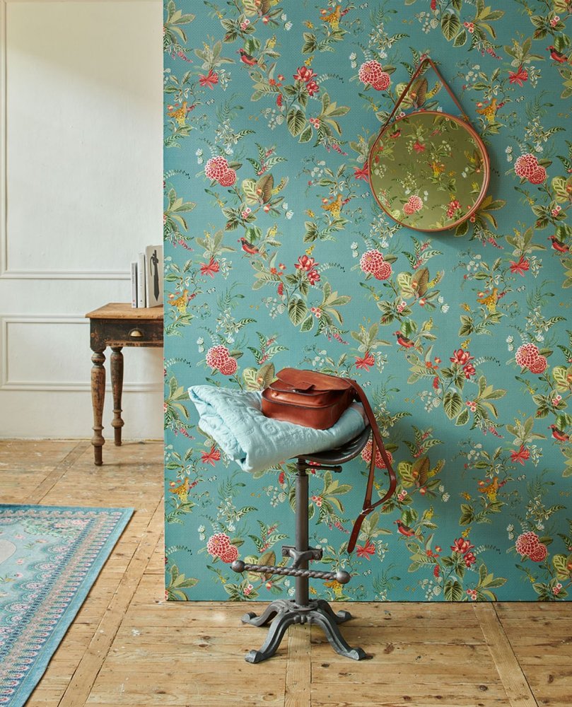 Non-woven wallpaper with flowers 300115, Pip Studio 5, Eijffinger |  Wallpapers Vavex • More than 12000 designs • Wall murals |  