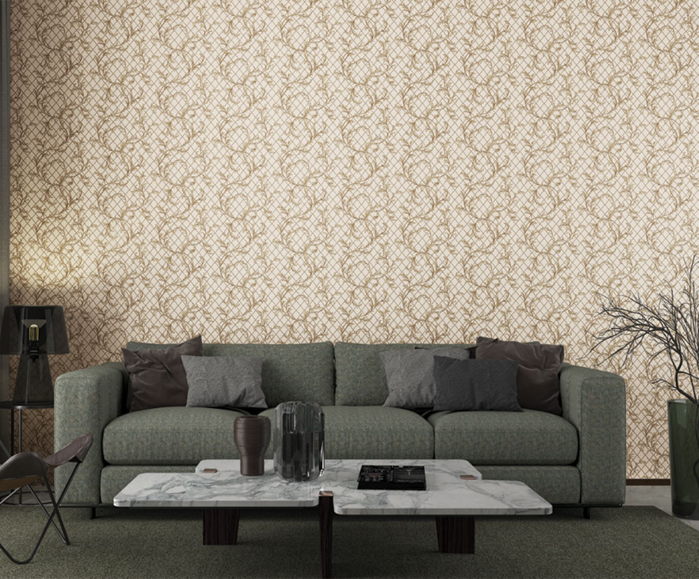 Luxury non-woven wallpaper M50509, ornaments, Mini Classic, Zambaiti Parati