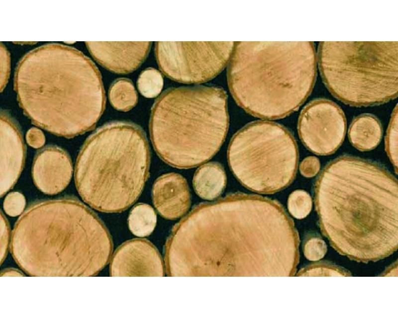 Self-adhesive film / self-adhesive wallpaper Wood, wooden logs 11613, width 45cm, Gekkofix