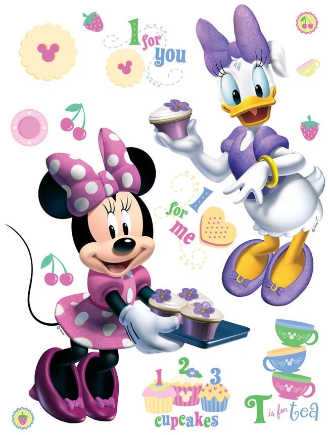 Children's wall sticker DK 856, Disney, Minnie peče, AG Design