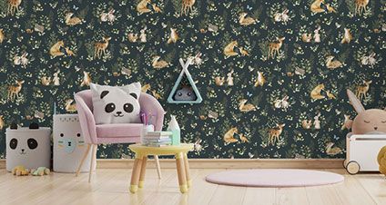 The widest selection of children's wallpaper 
